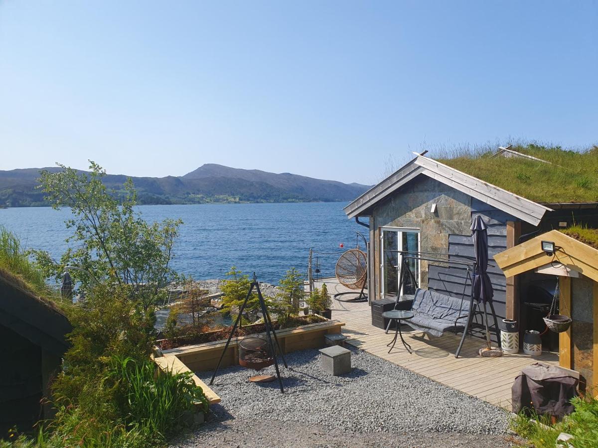 Smastranda Fjord Lodge Aheim Exterior foto